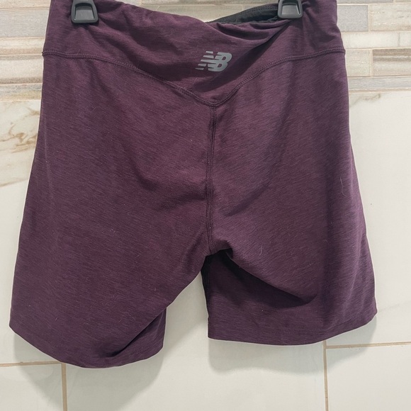 New Balance Women's Athletic Shorts in Deep Purple size medium - Picture 3 of 5